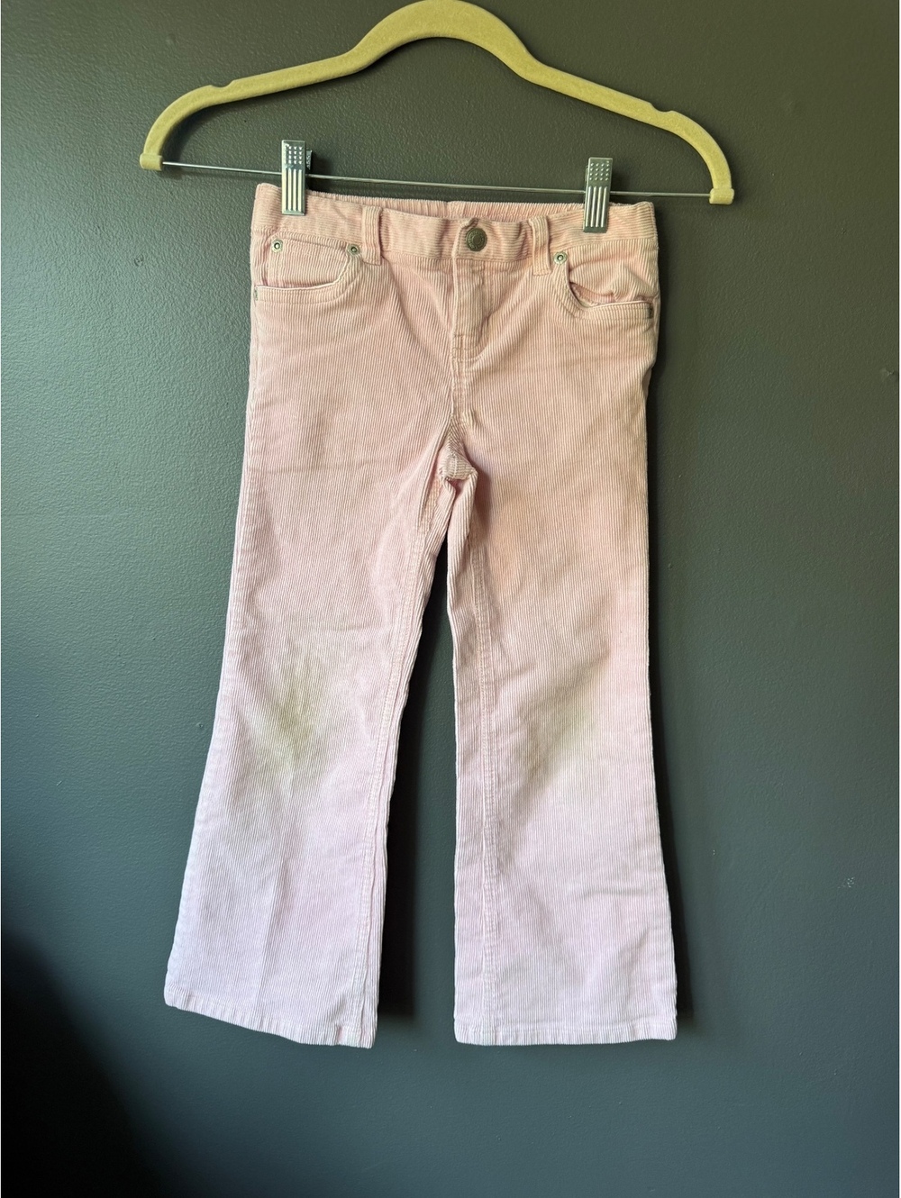 Ralph Lauren Girls' Pink Corduroy Pants Size 6X